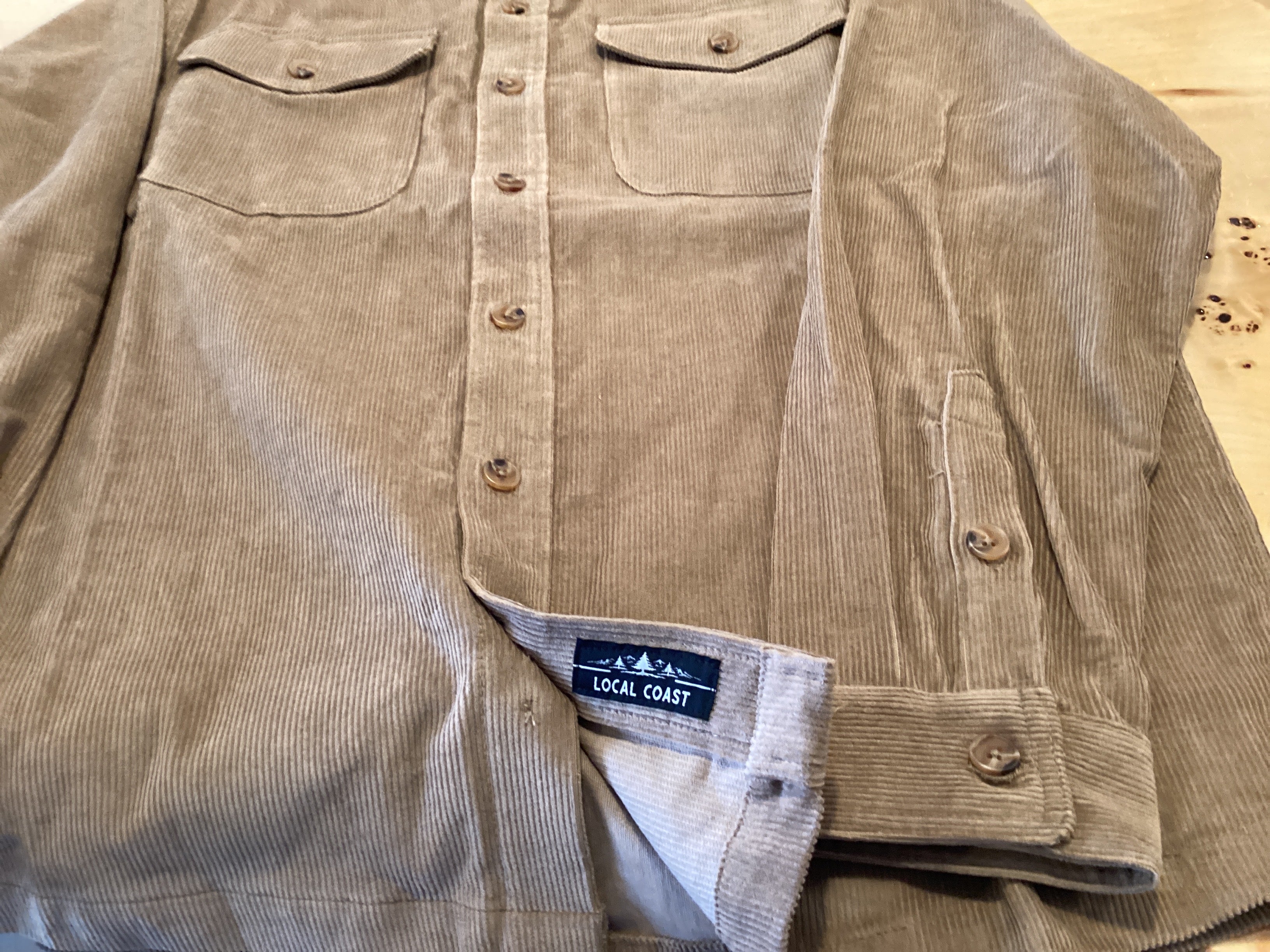 Local Coast Corduroy Shacket - Local Coast