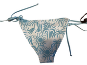 Sun & Palm Print Bikini Bottom