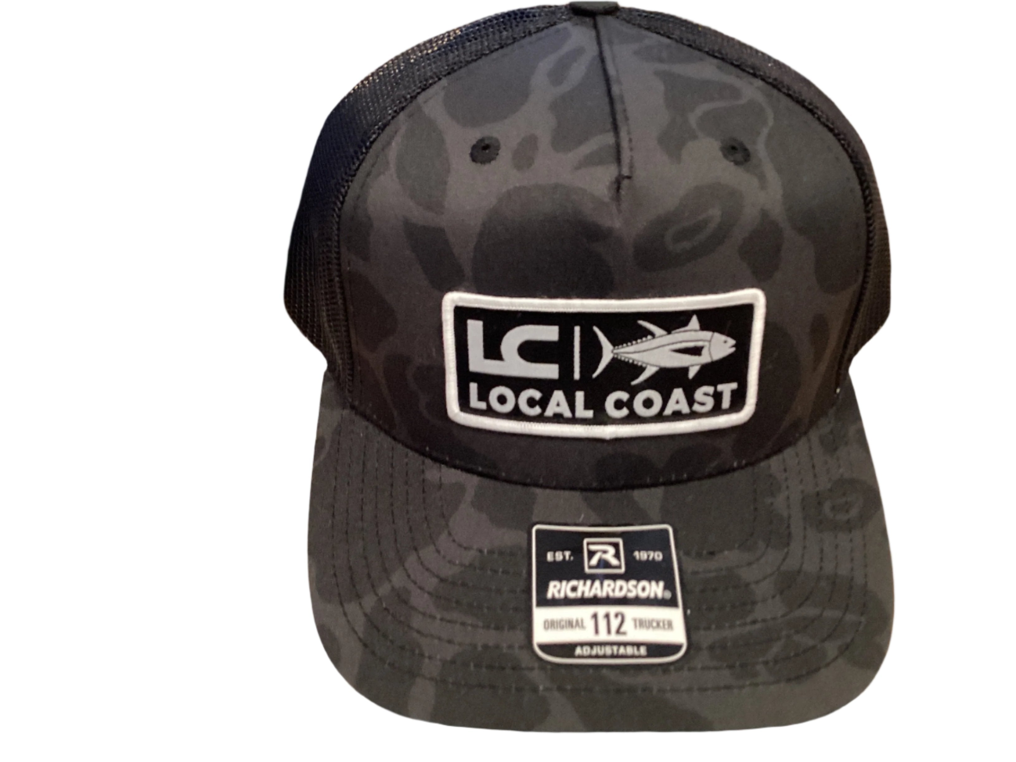 Black Camo Local Coast Hat