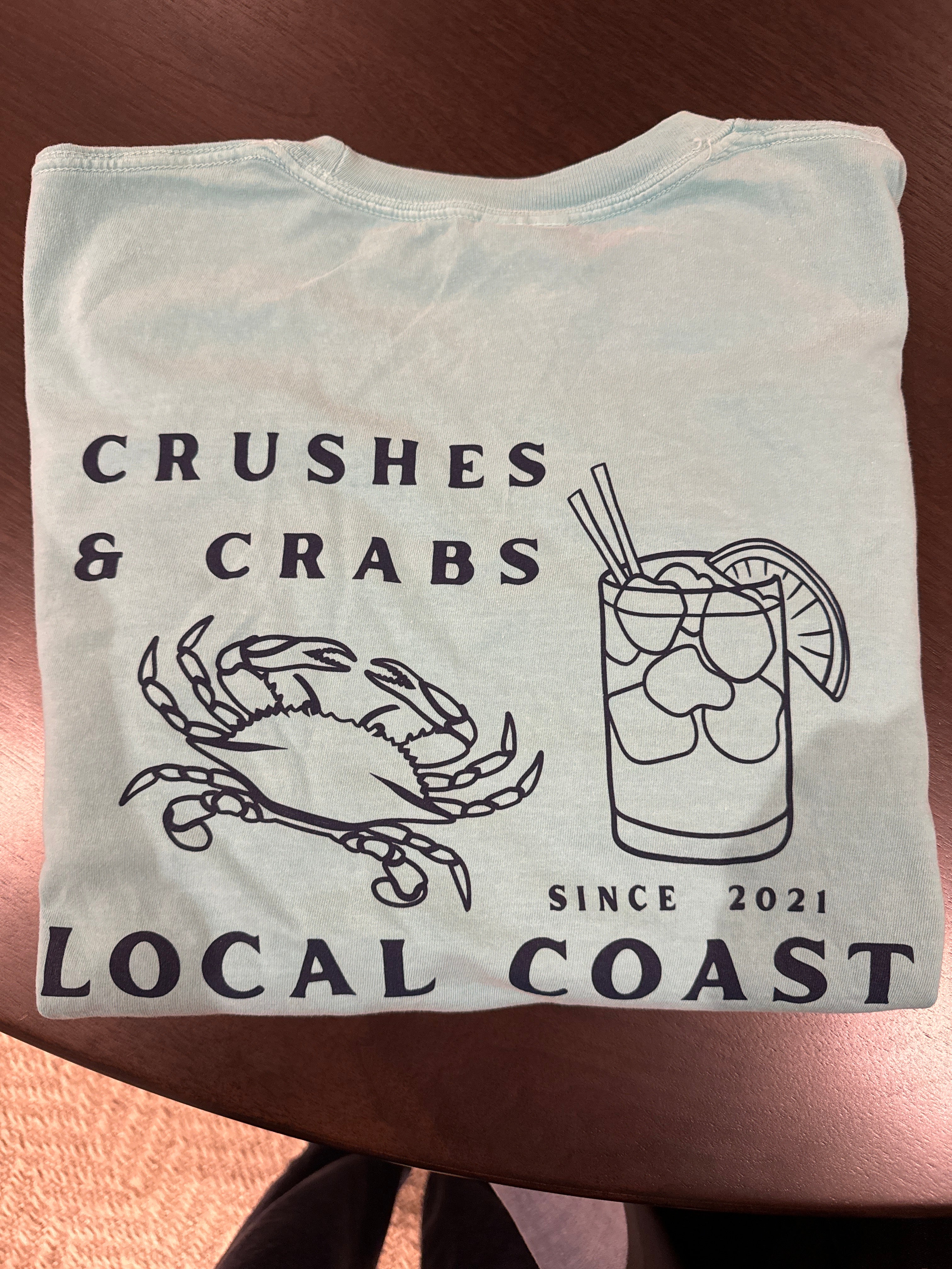 Crushes and Crabs Long Sleeve