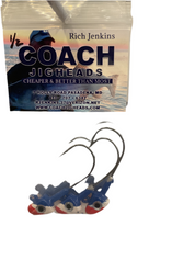 3 Color coach jighead - Local Coast