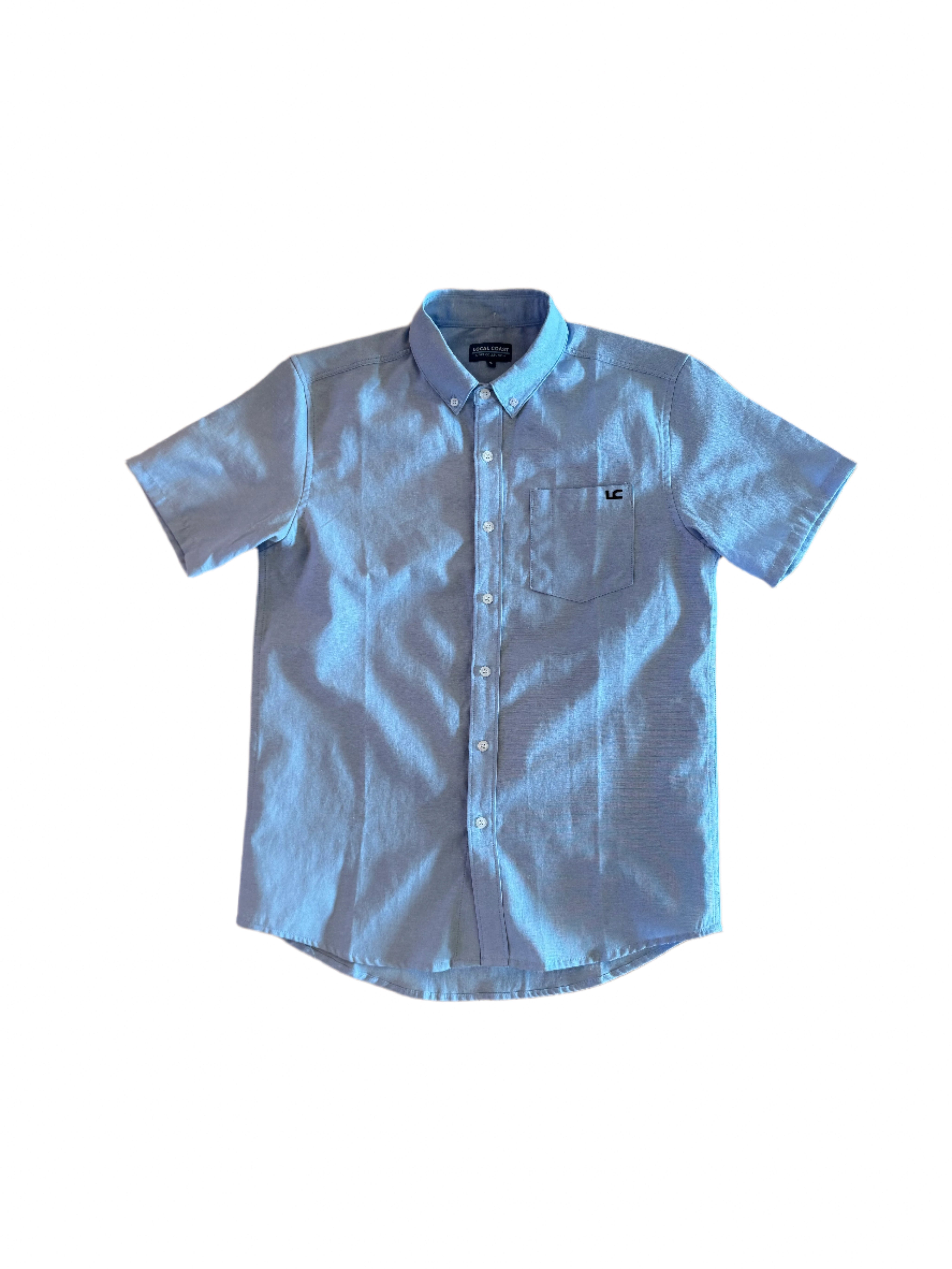 The Drift Button Down-Light Blue