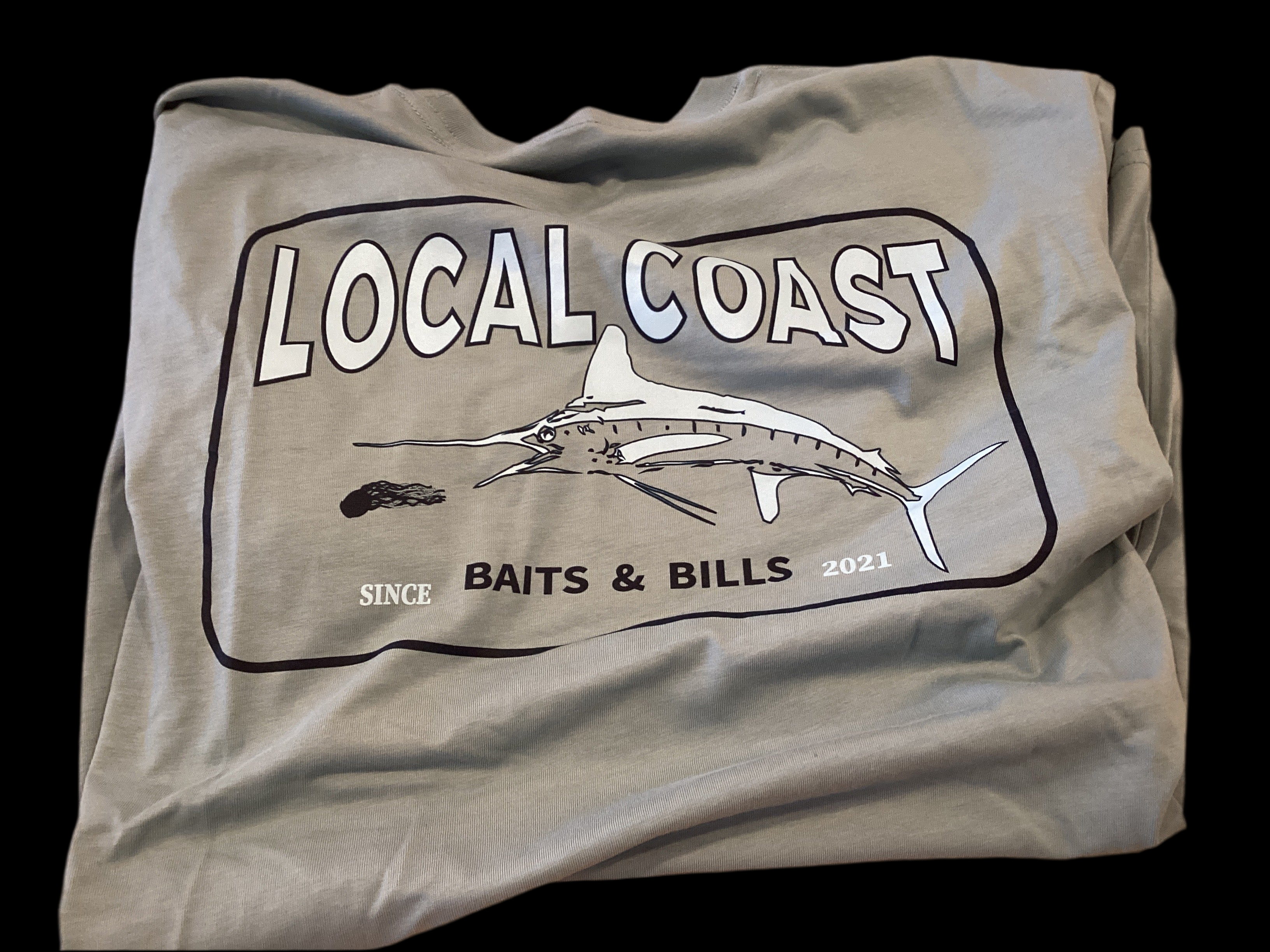 The Baits & Bills Marlin T-Shirt Light Blue