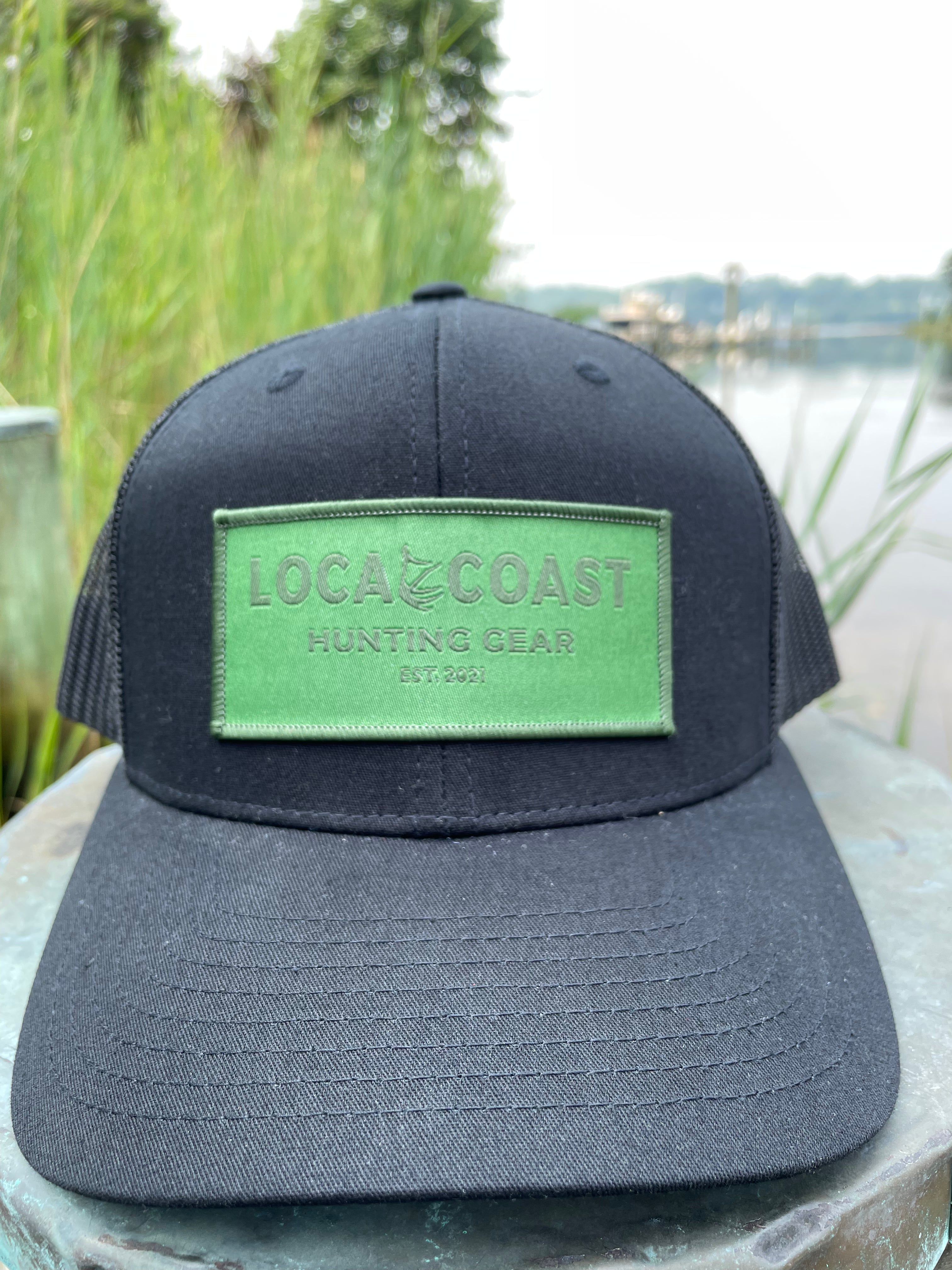 Green Long Line Hunting Hat