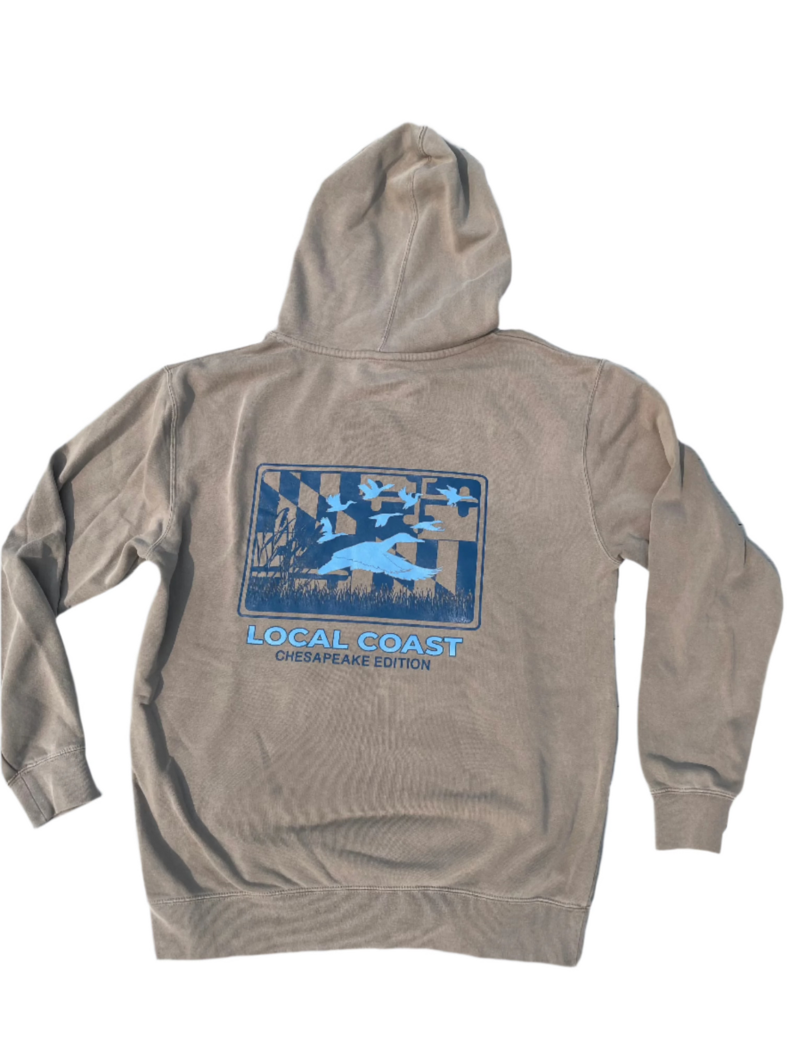 Gray Duck Hunting Hoodie