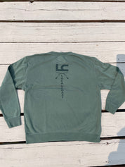 Green LC Hunting Crewneck