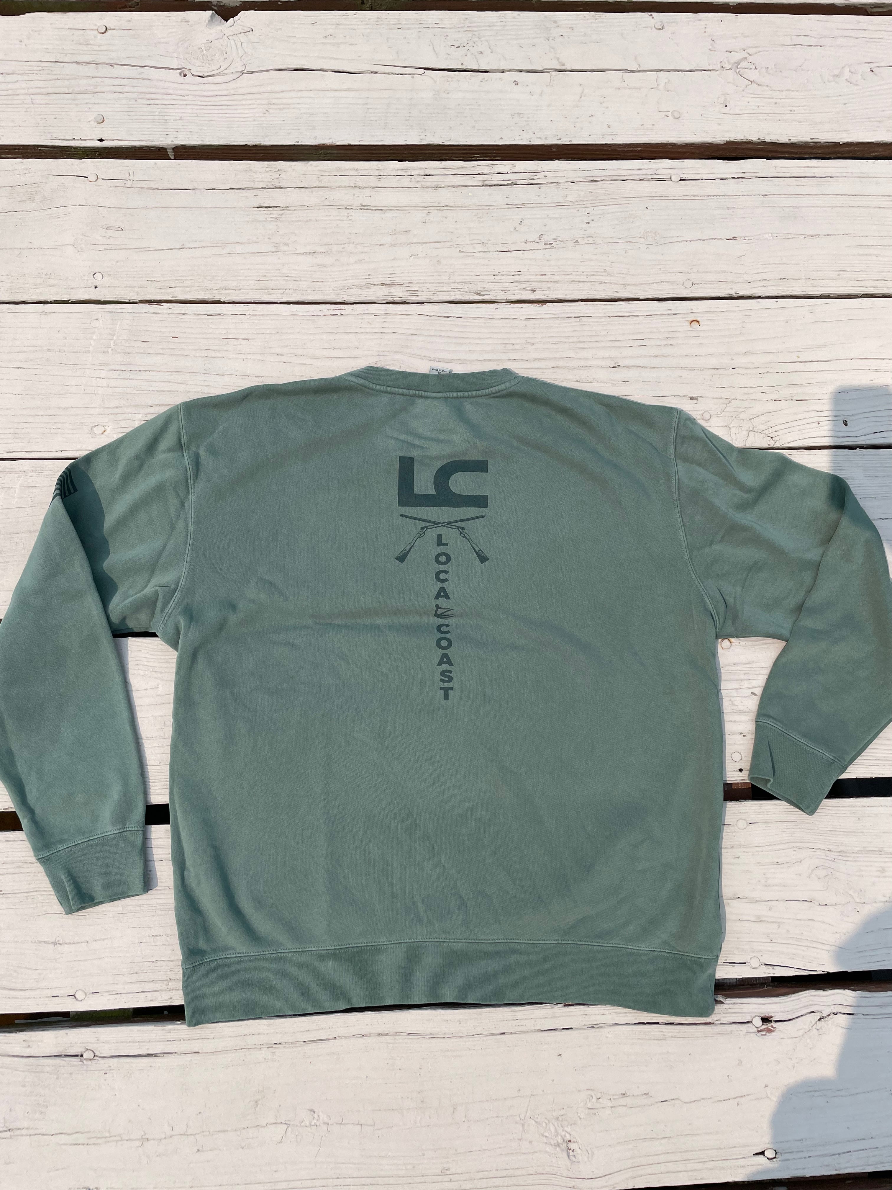 Green LC Hunting Crewneck