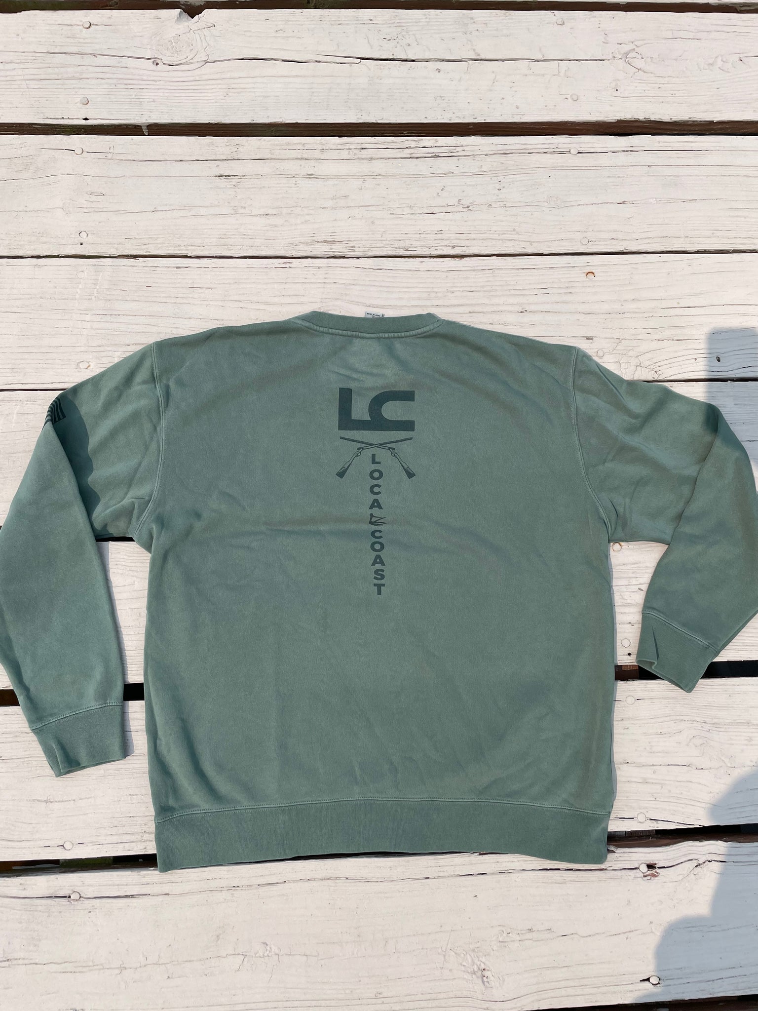 Green LC Hunting Crewneck