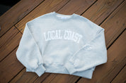 Gray Waves Crewneck