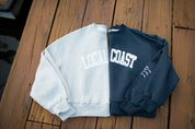 Gray Waves Crewneck