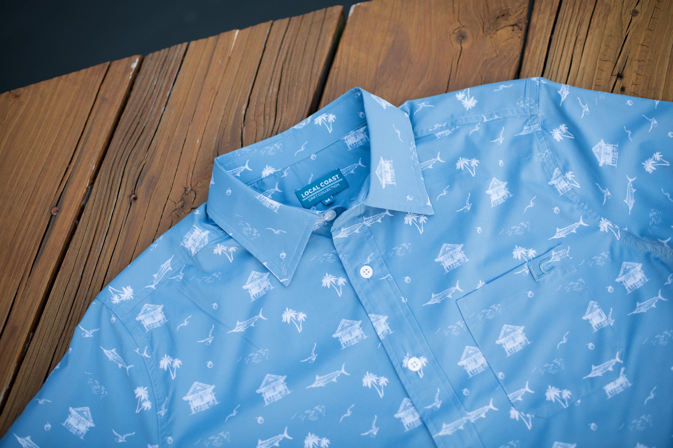 The Fish Shack Button Down