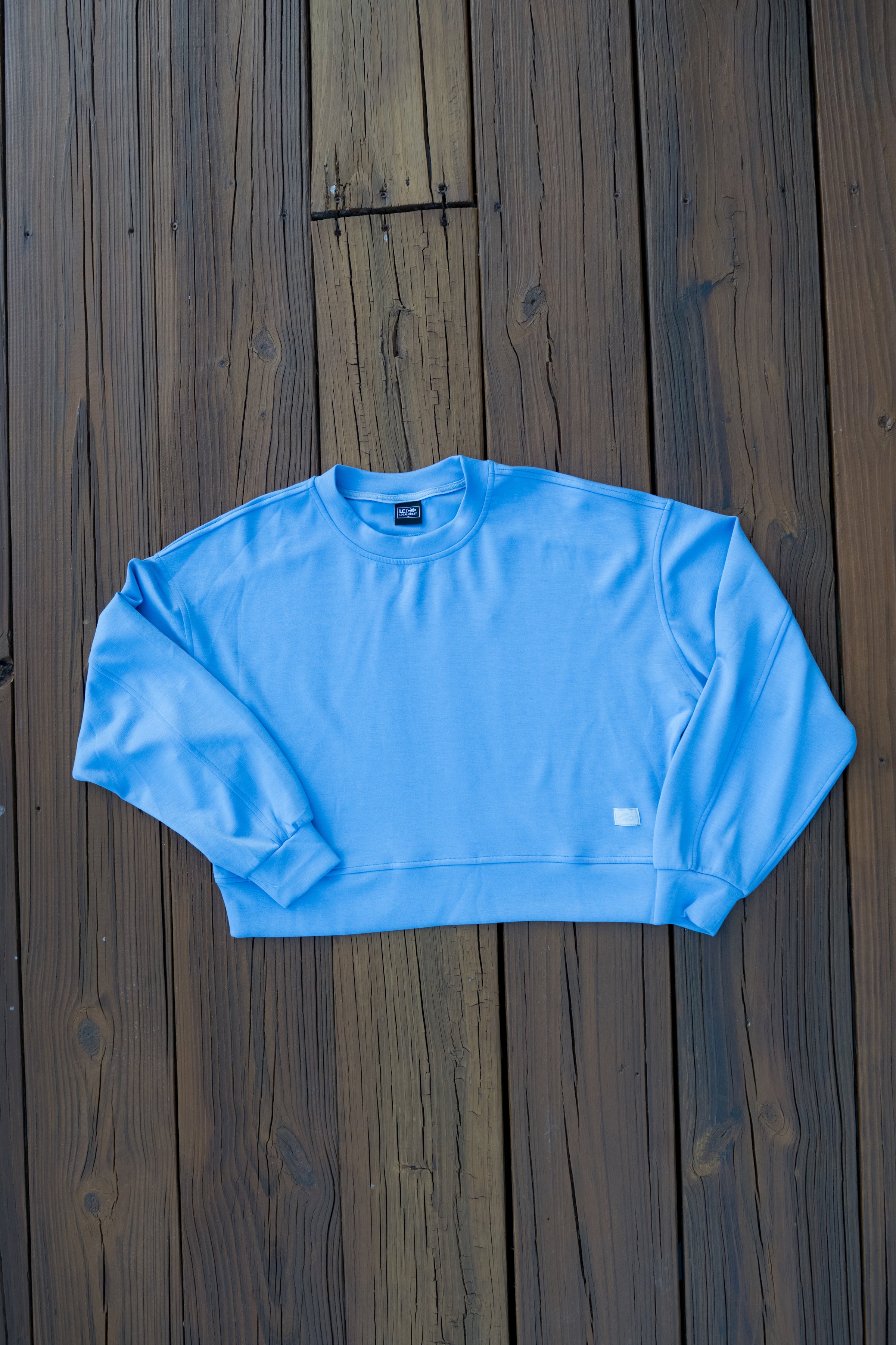 Park Crewneck Powder Blue