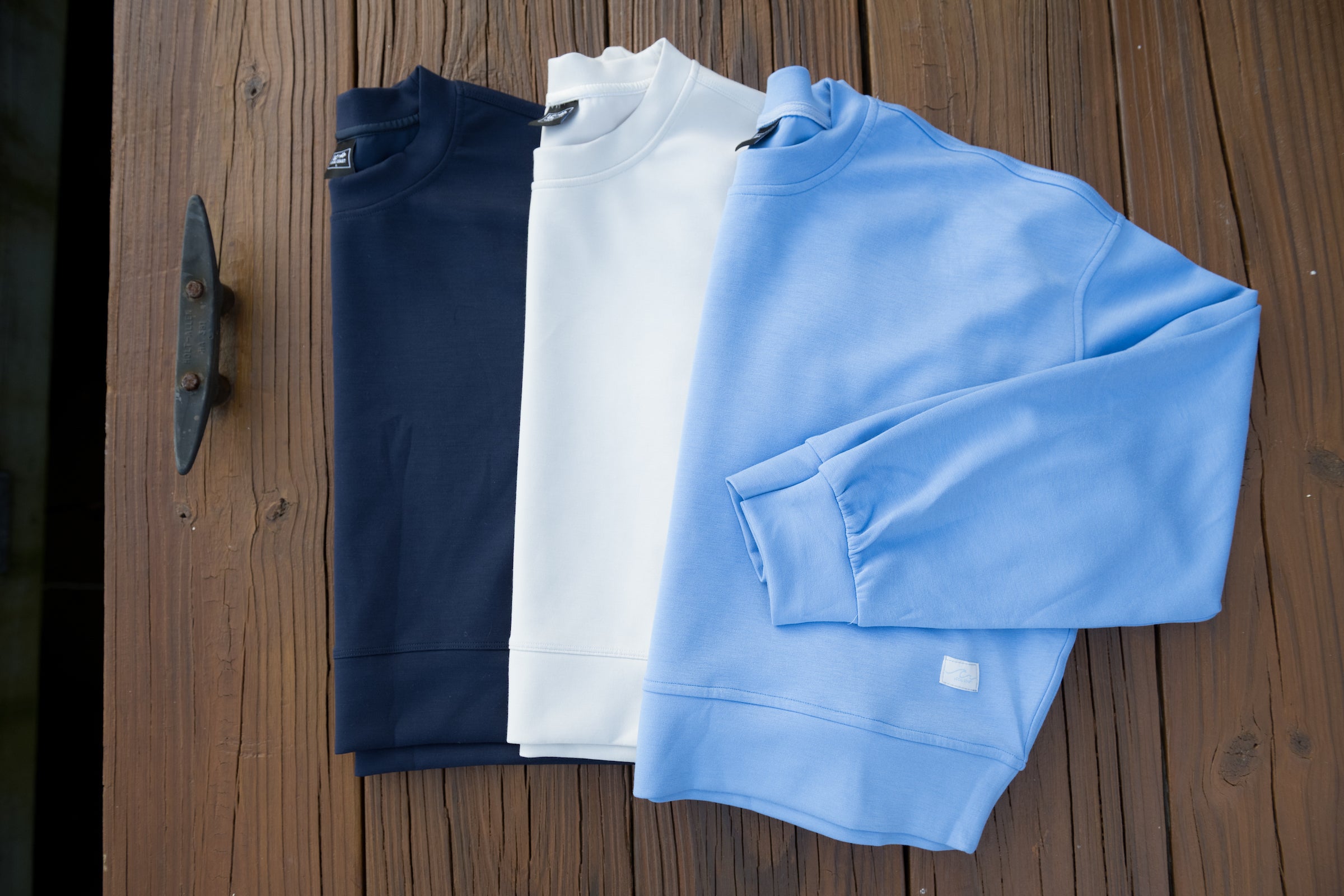 Park Crewneck Powder Blue