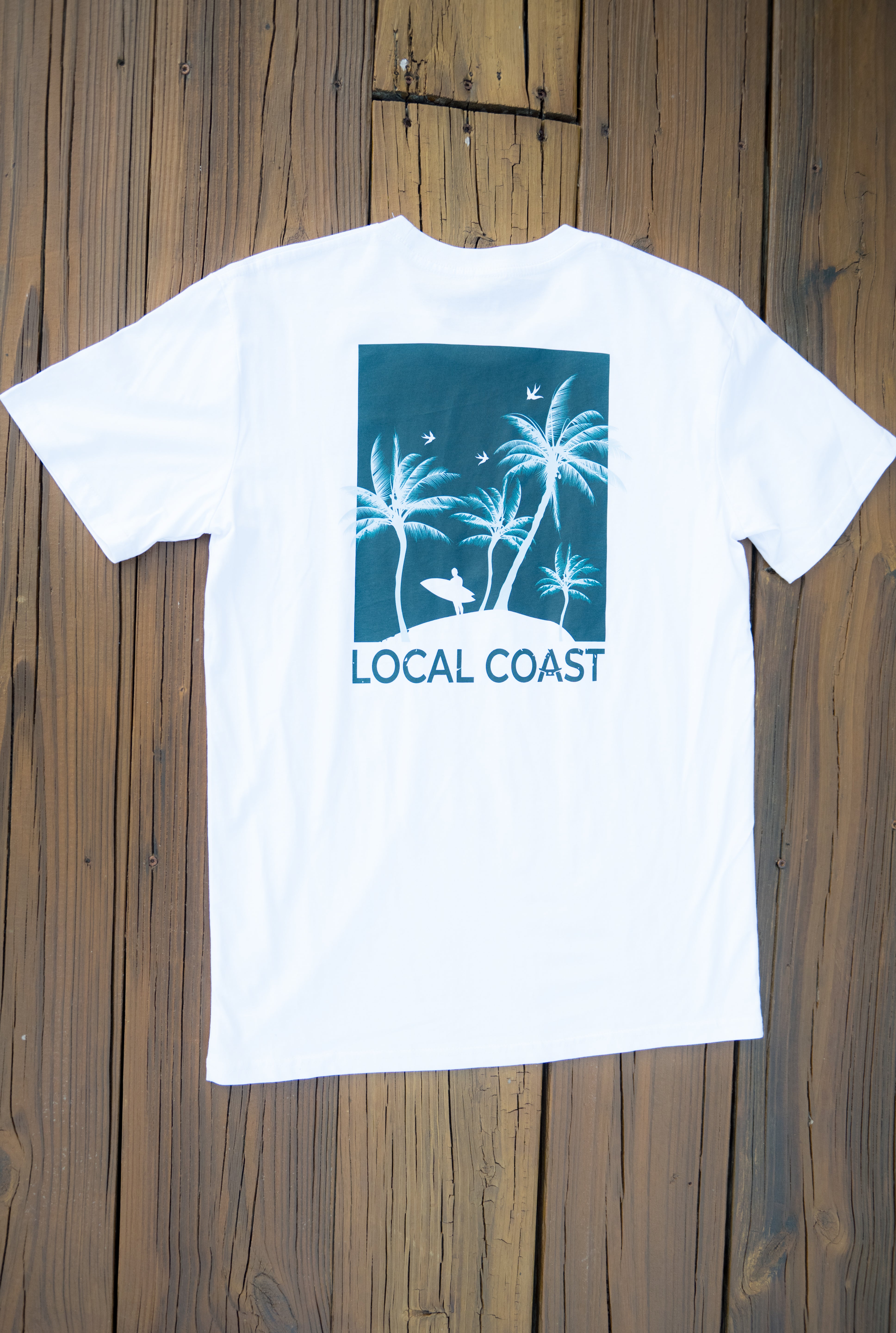 Surf Local White T-Shirt
