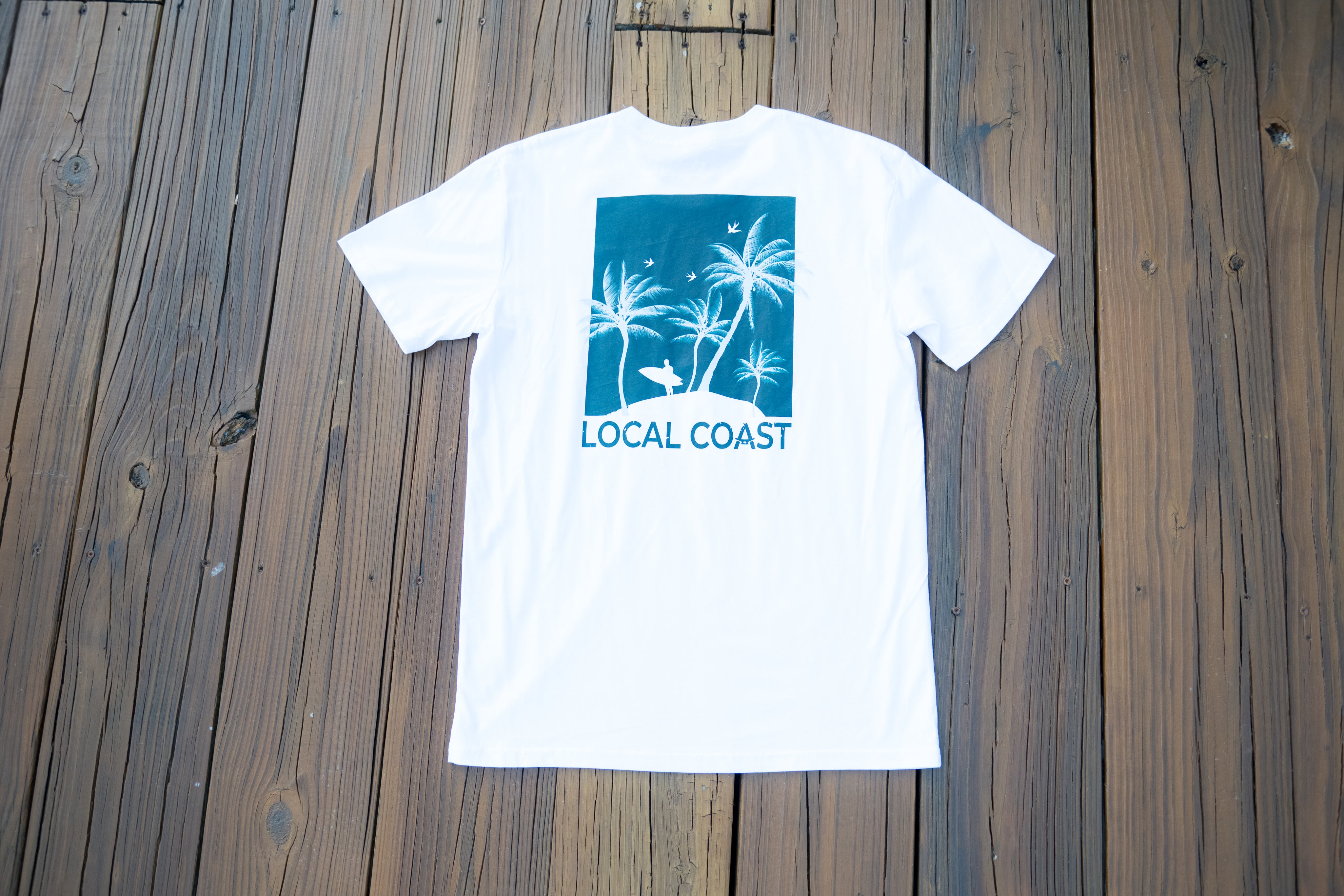 Surf Local White T-Shirt