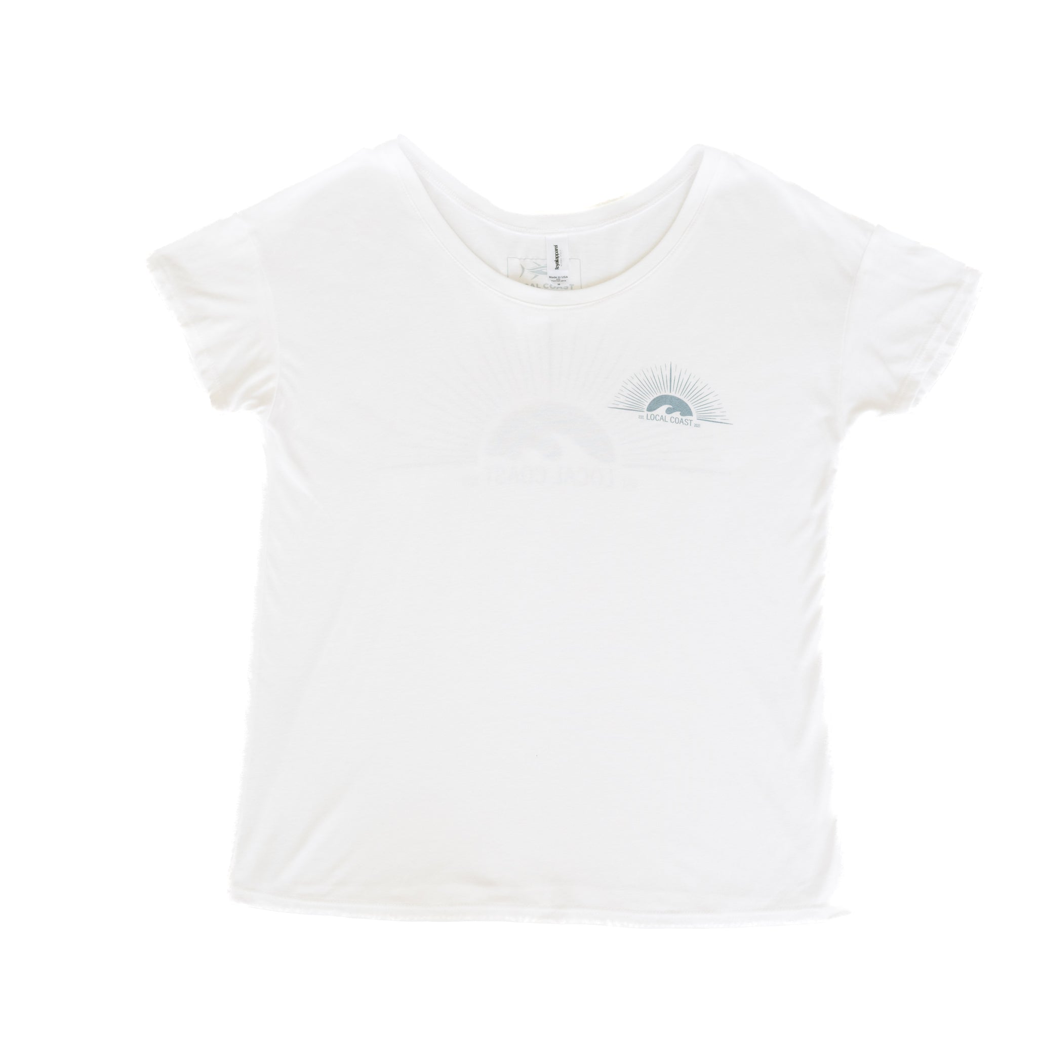 Women’s White Sun Burst T-Shirt