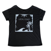 Women’s Black Surf T-Shirt