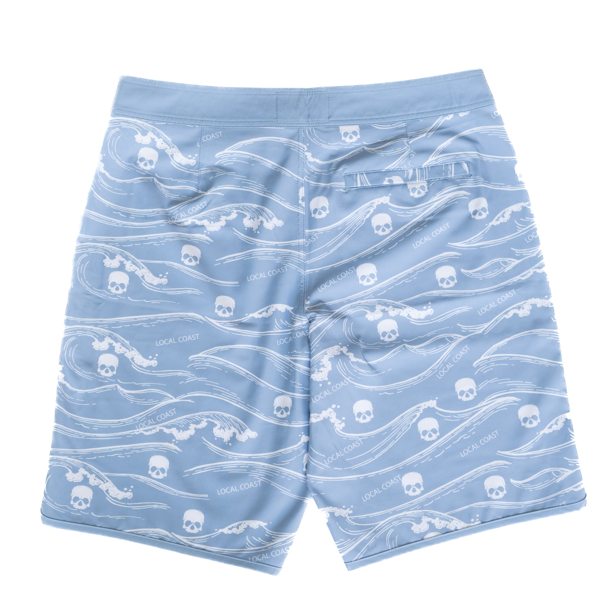 Men’s Palm Waves & Skulls Boardshorts