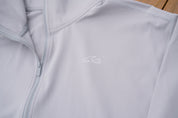 Women's Gray Half Zip Pullover