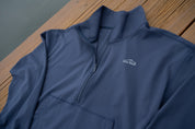 Women's Navy Half Zip Pullover