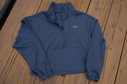 Women's Navy Half Zip Pullover