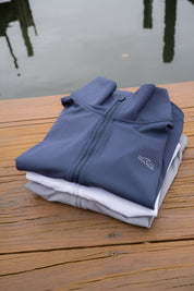 Women's Navy Half Zip Pullover