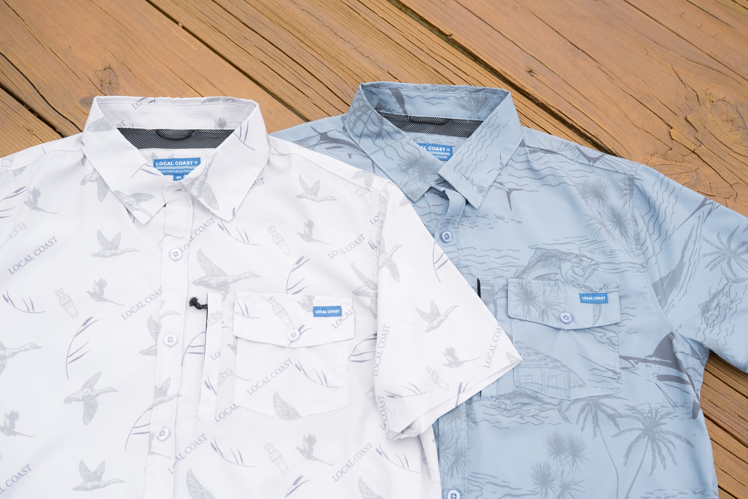 Blue Tide Performance Fishing Button Down