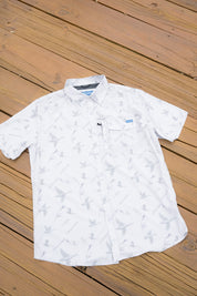Duck Hunting Grey Button Down