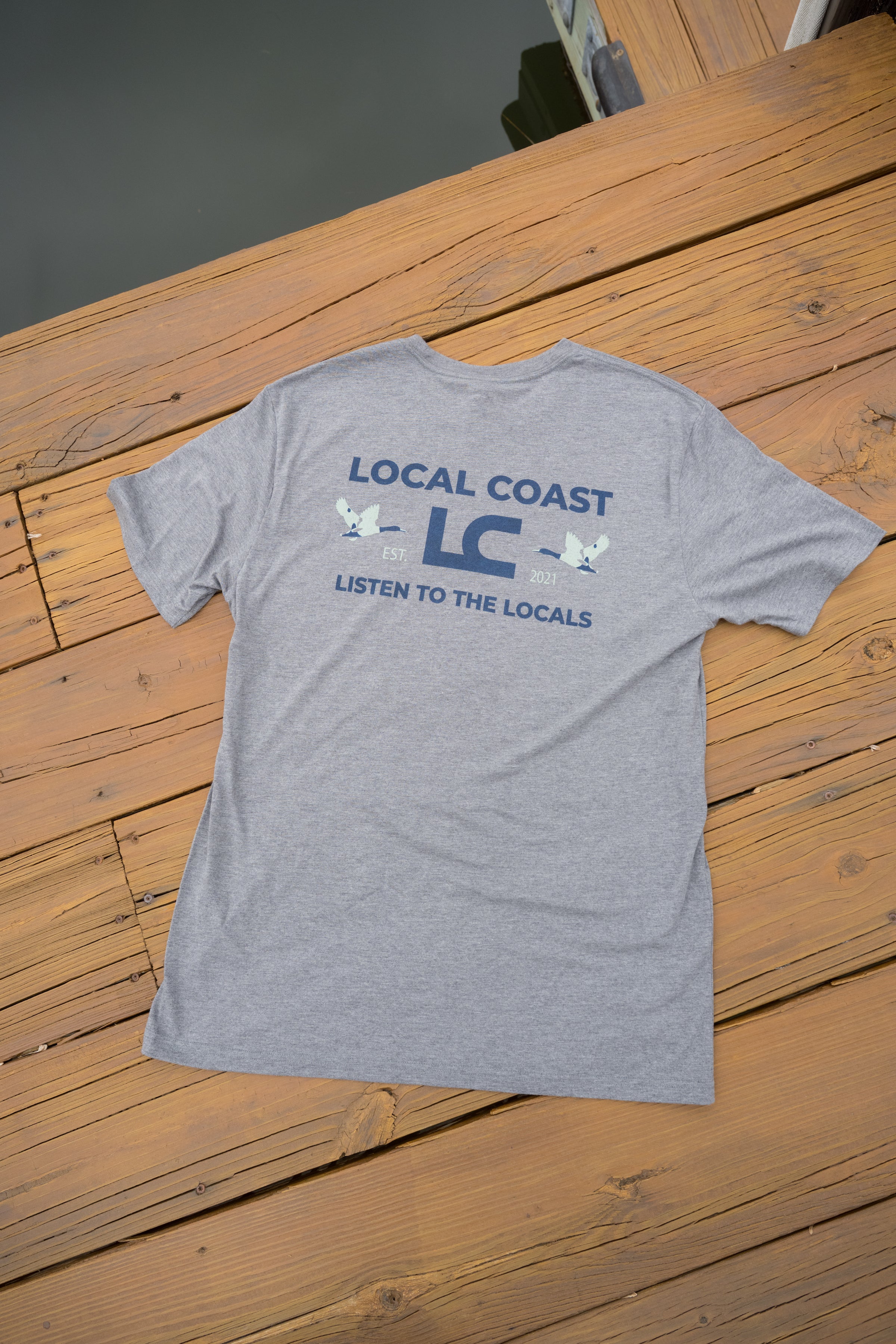 "Listen to Locals" Waterfowl T-Shirt