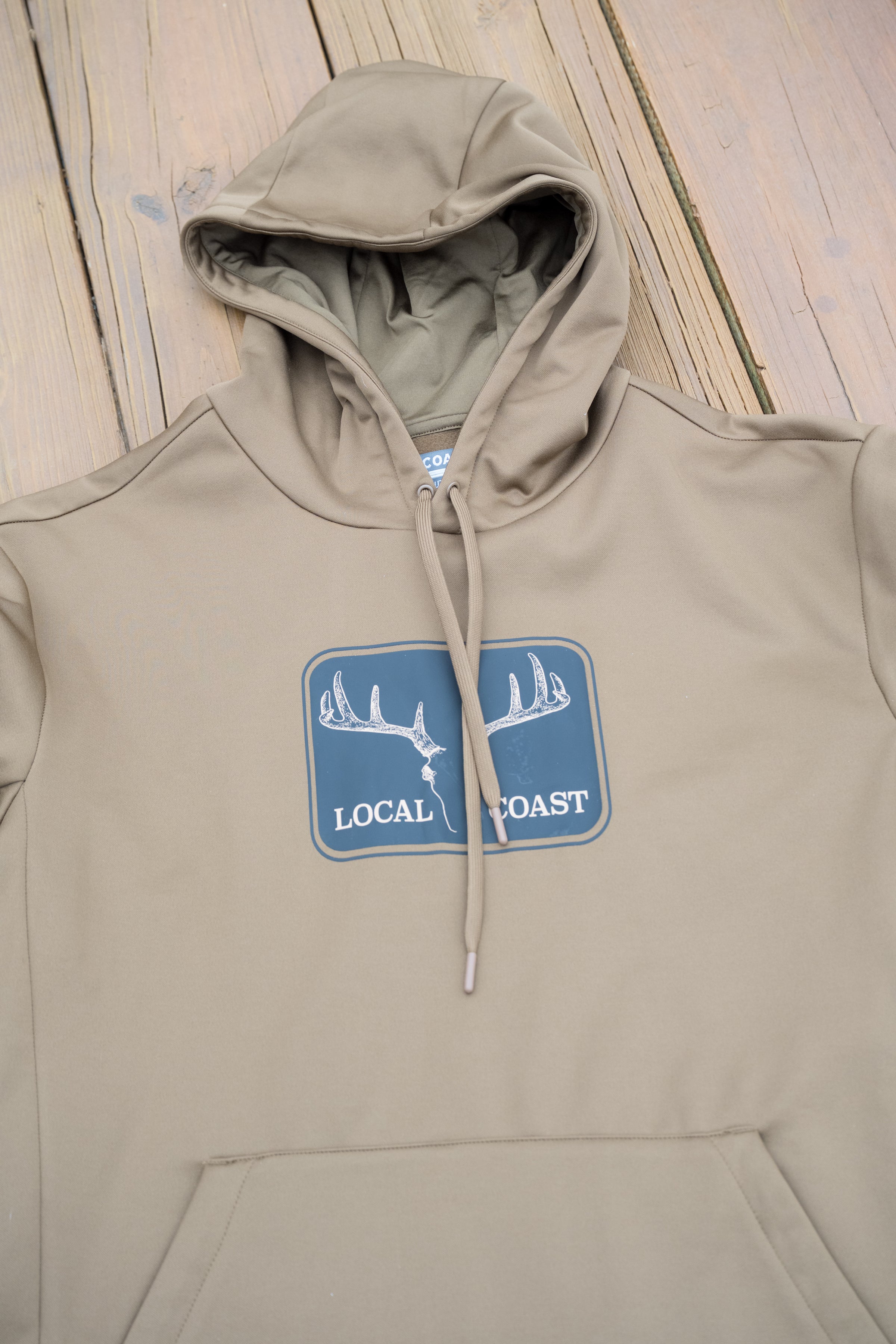 Deer Flex Brown Performance Hooded