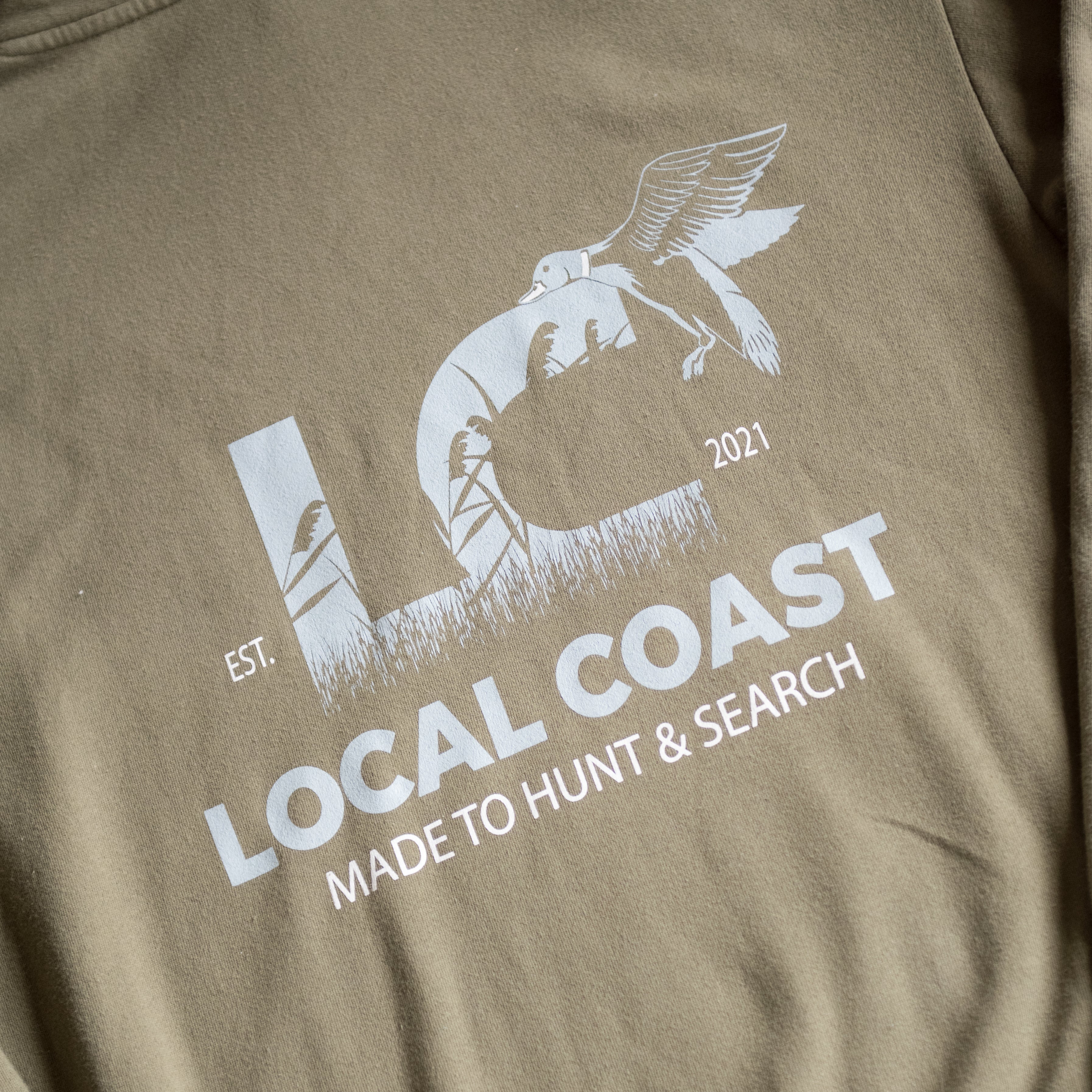 Olive Waterfowl Sweatshirt