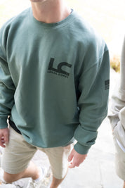 Green LC Hunting Crewneck