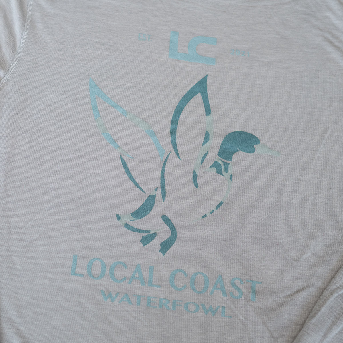 Local Coast™ Waterfowl Hooded Long Sleeve T-Shirt