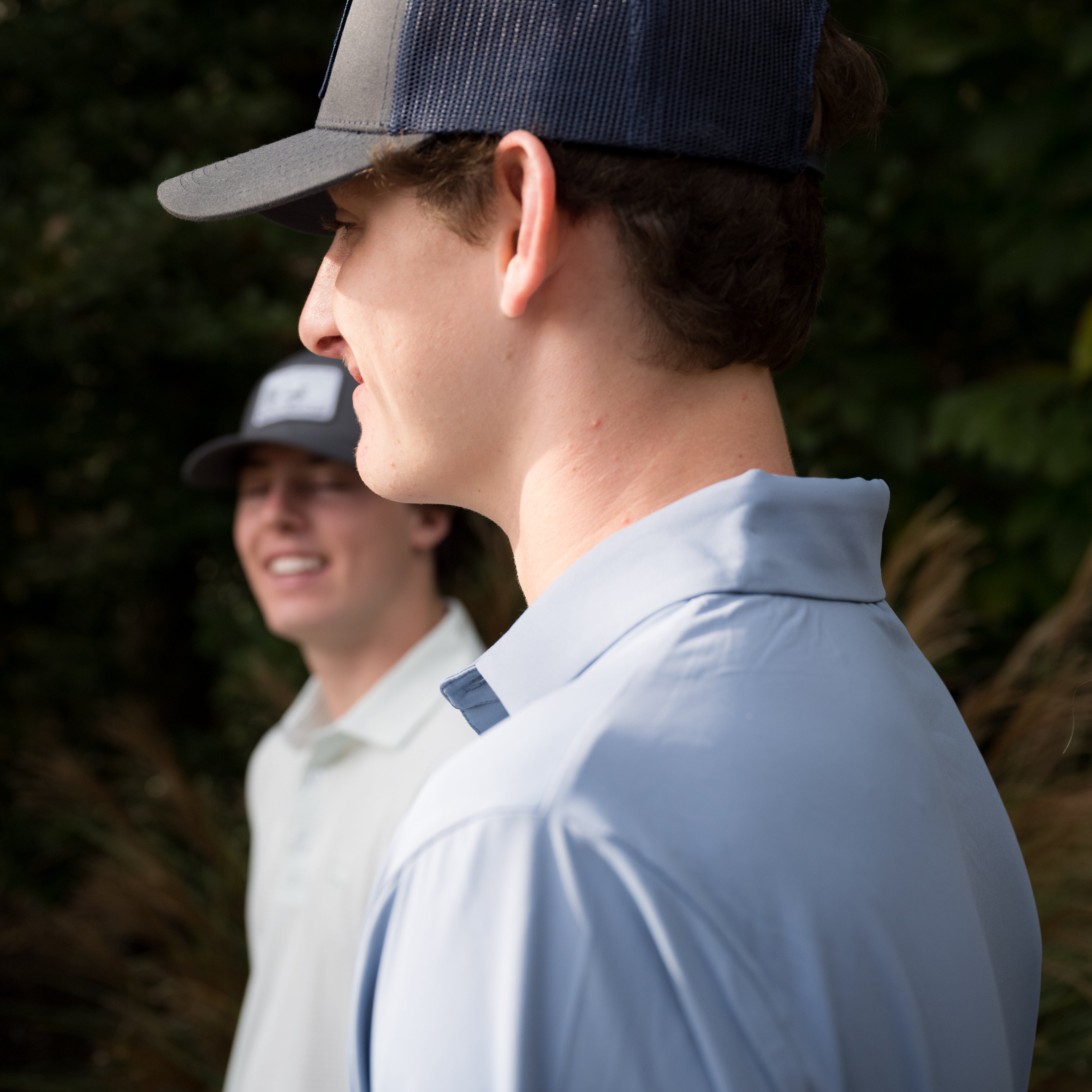 Coastal Performance Polo Medium Blue - Local Coast