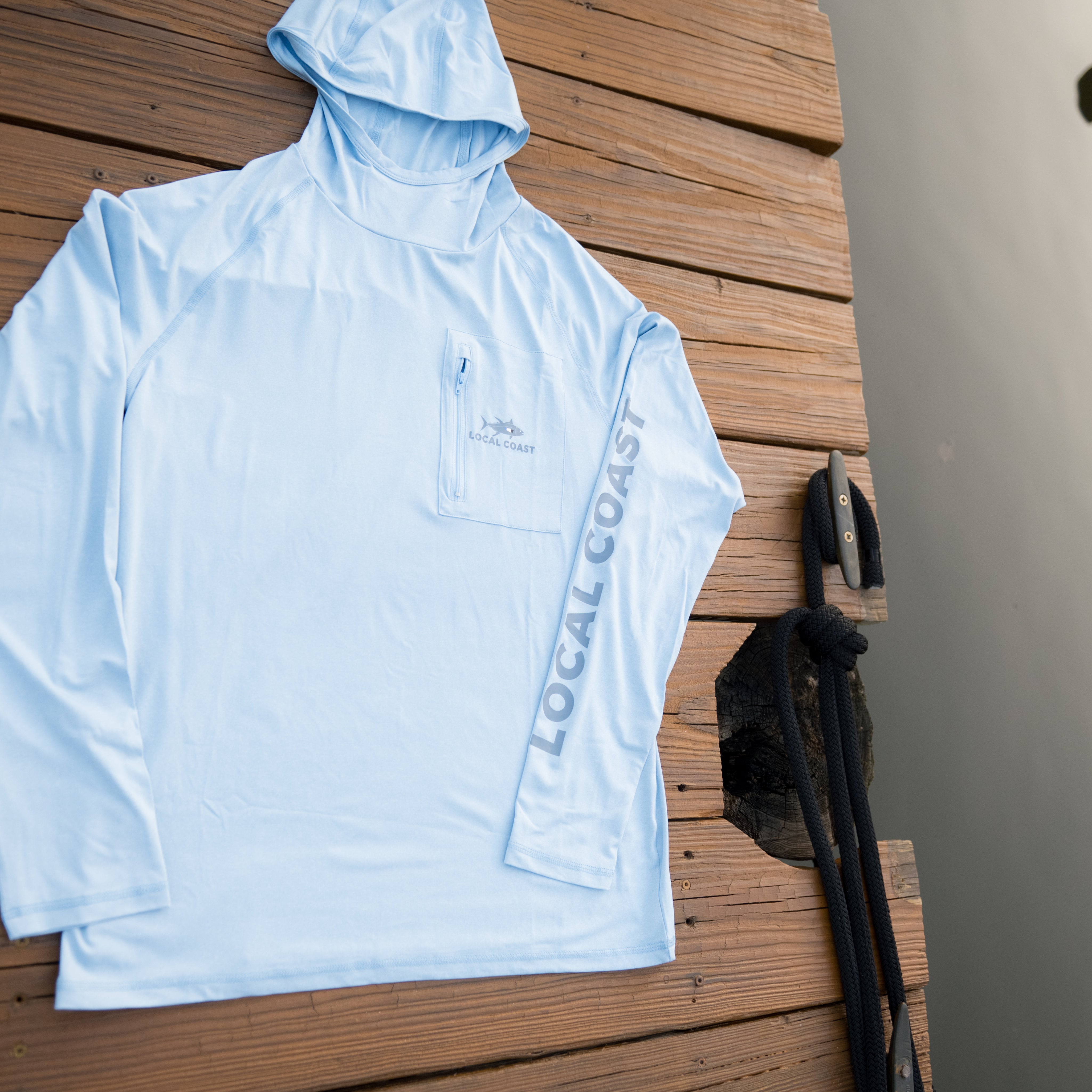 Tuna Local Coast™ Hooded Performance Shirt - Local Coast