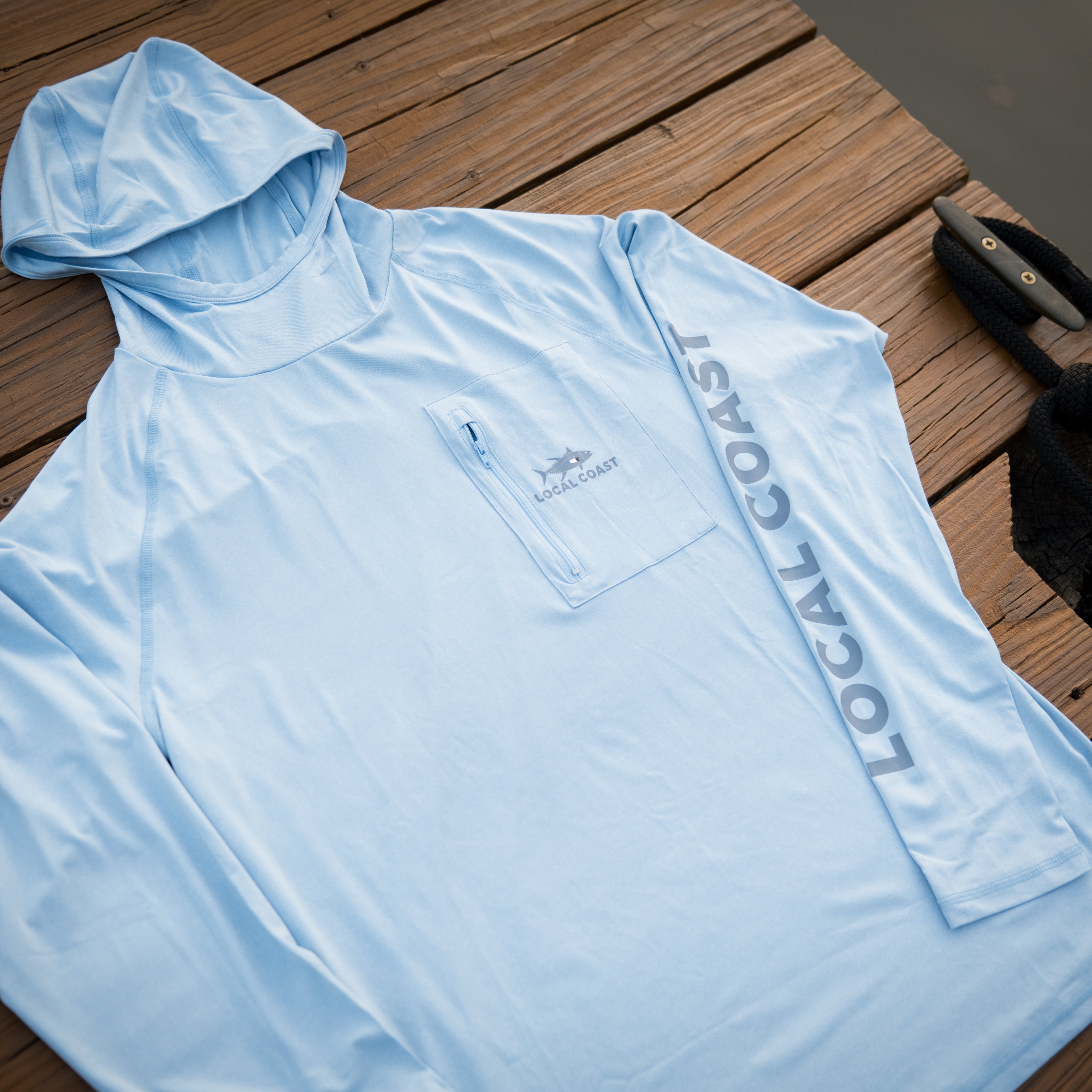 Tuna Local Coast™ Hooded Performance Shirt - Local Coast