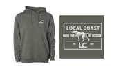 "Built for the Outdoors" Dog Hooded Sweatshirt