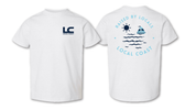 Raised By Locals Toddler Tee White - Local Coast