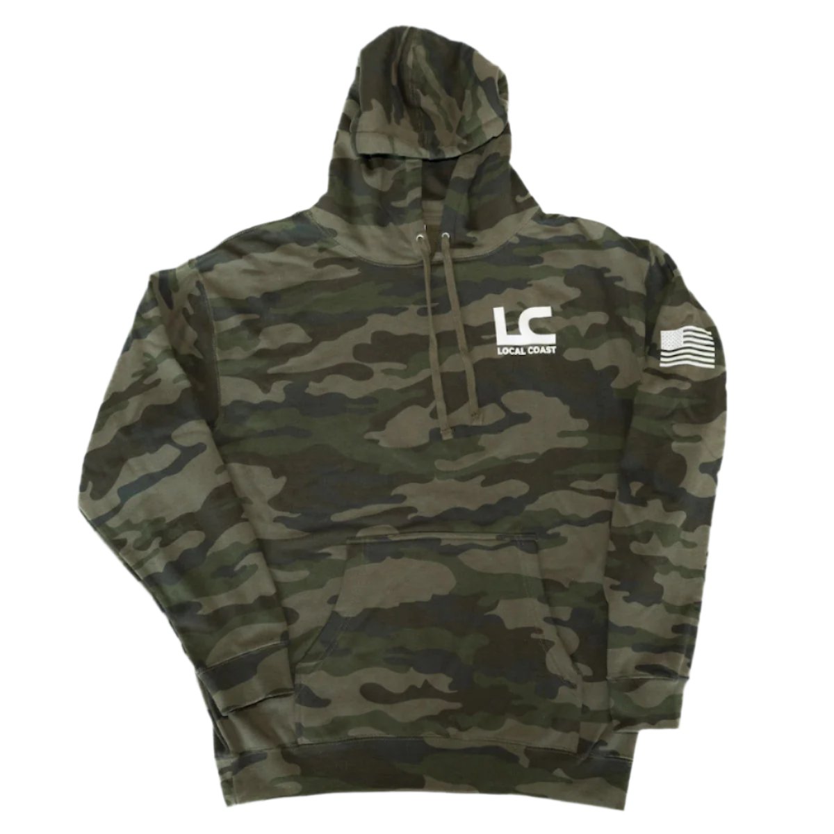 Green Camo Waterfowl Hoodie