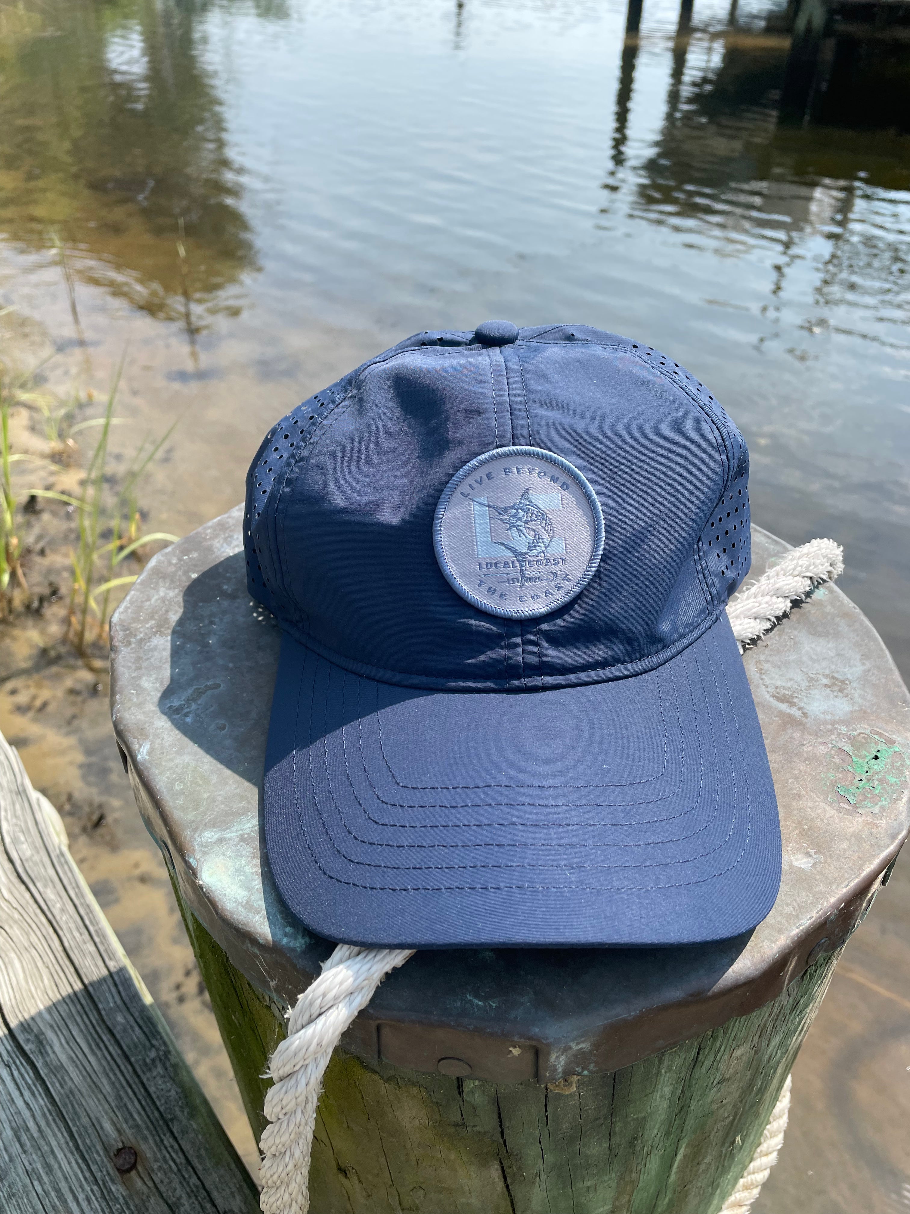 Navy Performance Marlin Hat