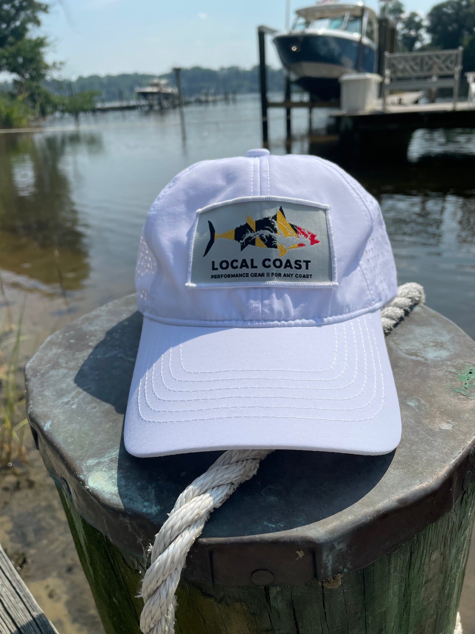 White Performance Maryland Hat