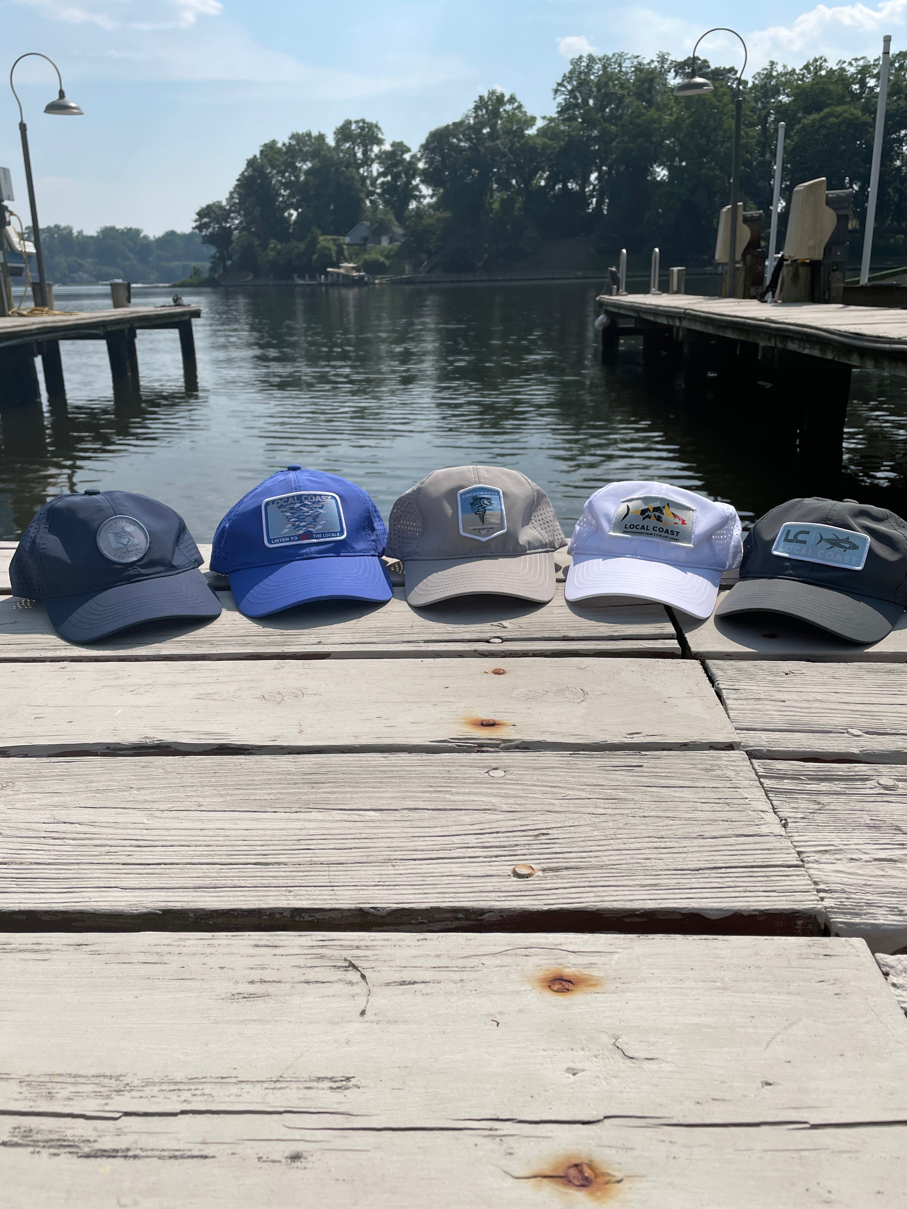 Blue Performance Fish Frenzy Hat