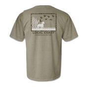 Dog & Waterfowl T-Shirt in Khaki