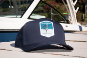 Navy Marlin Hat