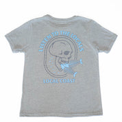 Youth Short Sleeve Grey Skull Tee