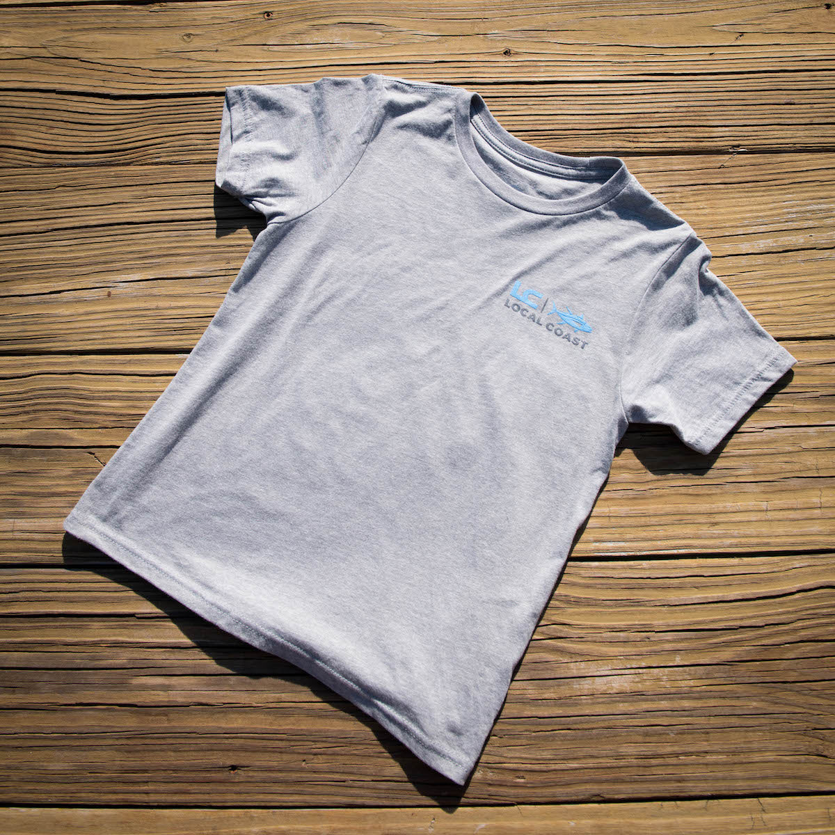 Youth Short Sleeve Grey Skull Tee