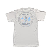Youth Grey Short Sleeve UPF50+ RASH GUARD