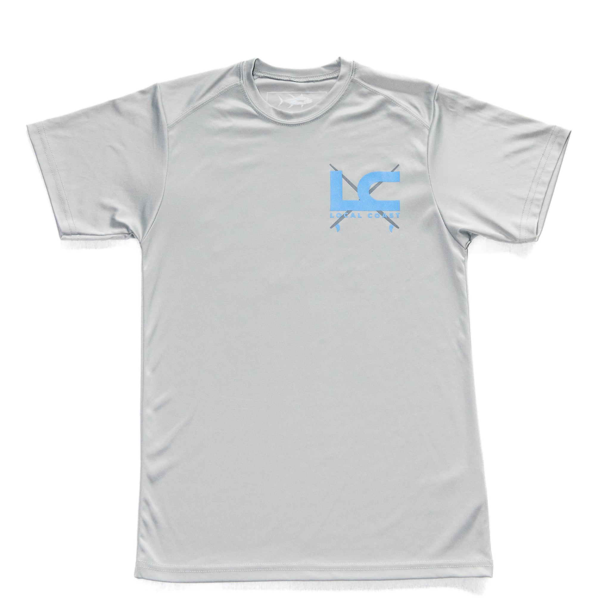 Youth Grey Short Sleeve Performance T-SHIRT