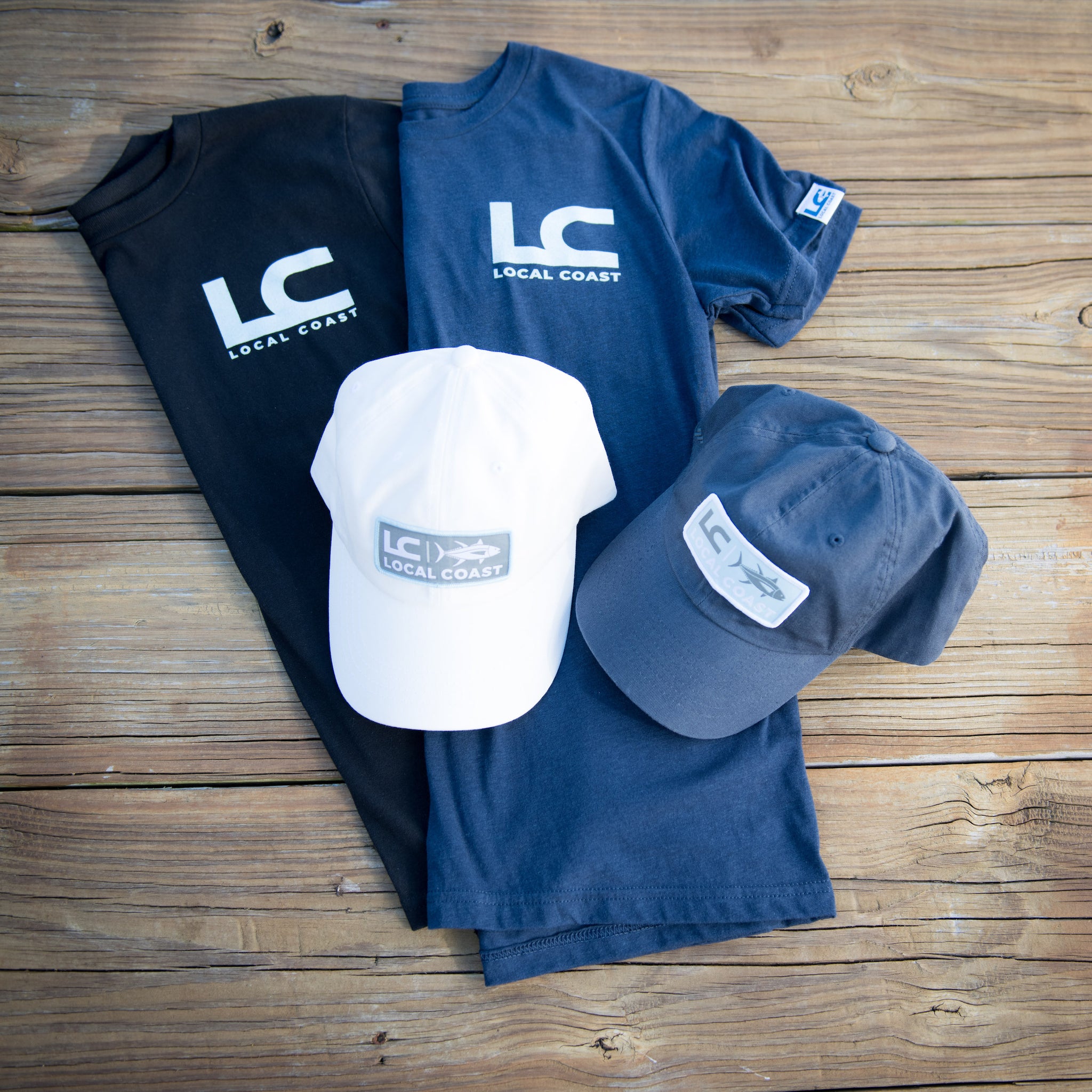 Light Blue Local Coast™ Logo Twill Hat