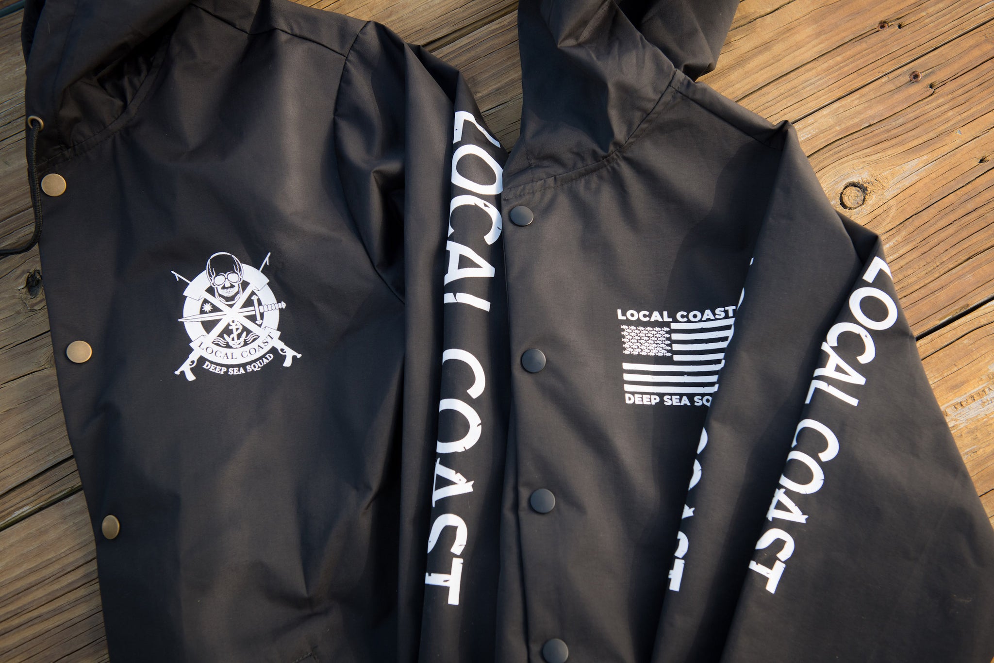 Deep Sea Squad Water Resistant Hooded Jacket